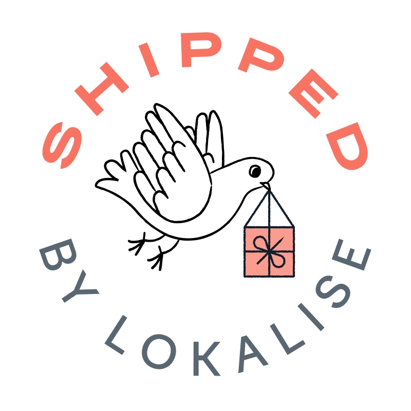 shipped by lokalise logo