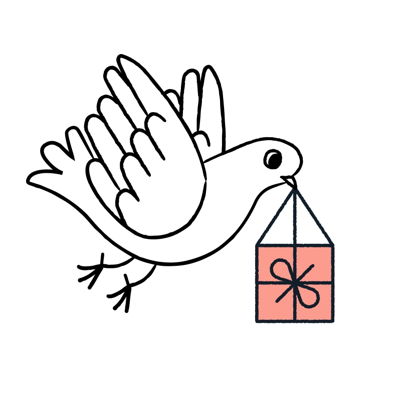 shipped by lokalise logo minimal