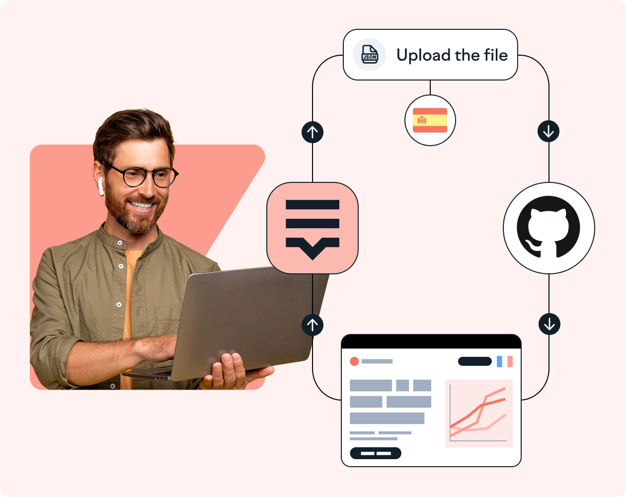 Upload file illustration