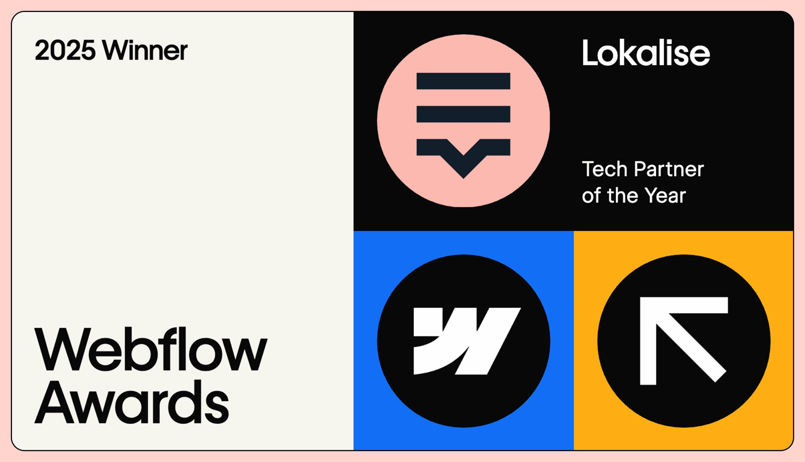 Webflow award